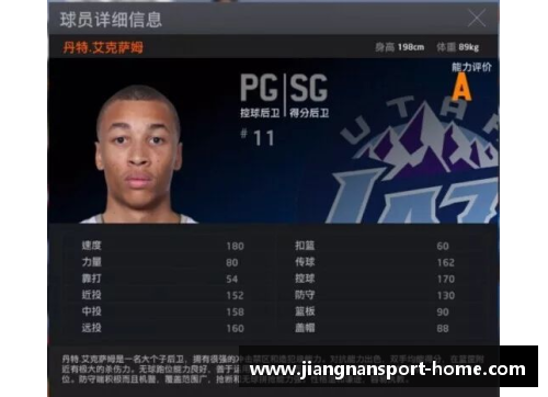 篮球球员数据：洞悉胜负密码